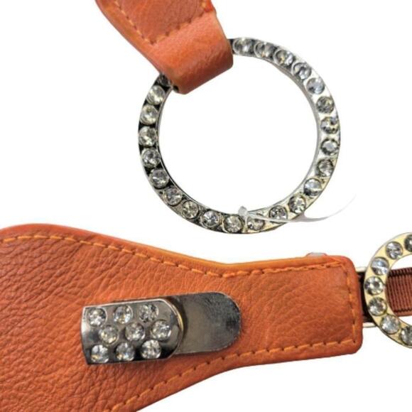 Stretch Belt with Fashion Crystals and Elasticized Band Belt - Picture 4 of 10